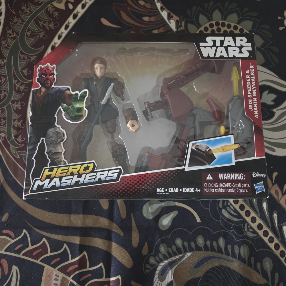 Star Wars Hero Mashers Jedi Speeder with Anakin Skywalker